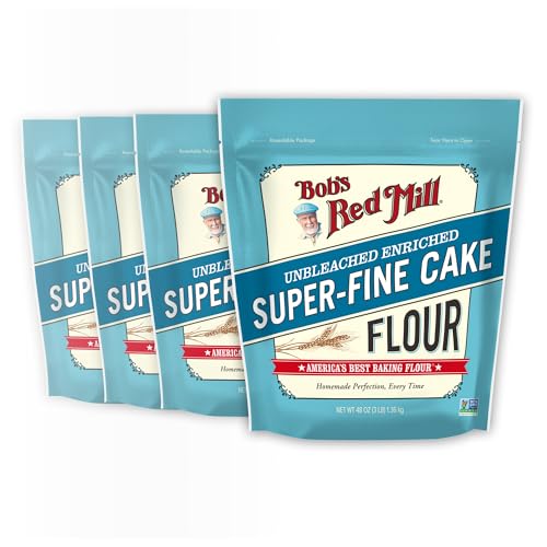 Bob's Red Mill 48 Ounce (Pack of 4) / 4 Wheat Flours & Meals