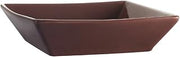 CAC China KC-B8-PLM Color Arts 8-Inch Stoneware Square Bowl, 42-Ounce, Plum, Box of 24