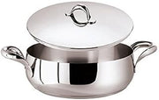 PADERNO Sambonet - Casseruola Bassa 2 M Cm 24 C/Cop Kikka INOX