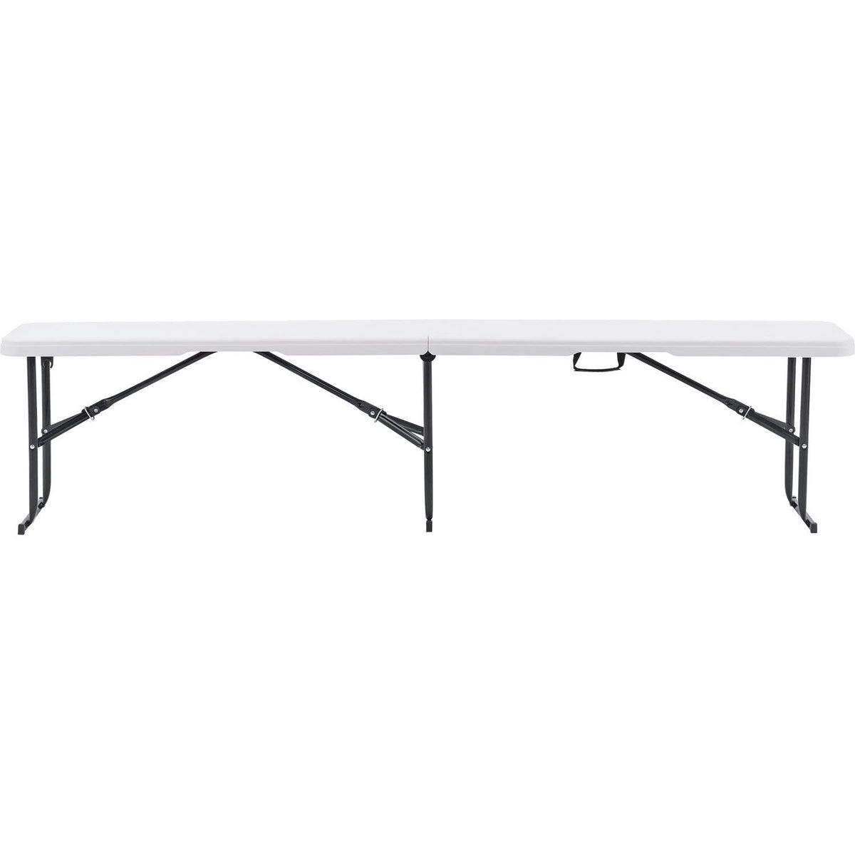 6' Fold in Half Bench by Global Industrial – 6, Plastic, White, Model 436979