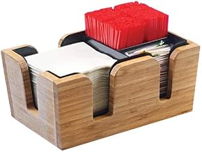 Cal-Mil 3499-60 Bar Caddy, 4.75" Height, 10.75" Width, 7" Length, Bamboo