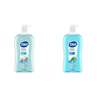 Body Wash Coconut Water & Spring Water Scents 32 fl oz (2-Pack) by Dial – Pack of 2