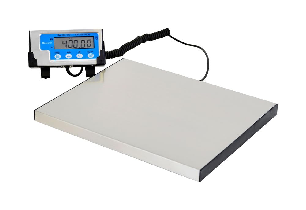 Brecknell 1 / 15" L x 12" W x 1" H / Silver Postal Scales