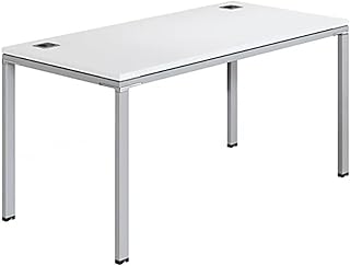 Boss Office Products Simple System Single Desk, 66" x 30", White