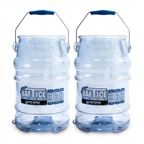San Jamar 2 Pack / Blue / 1 Food & Dish Transport