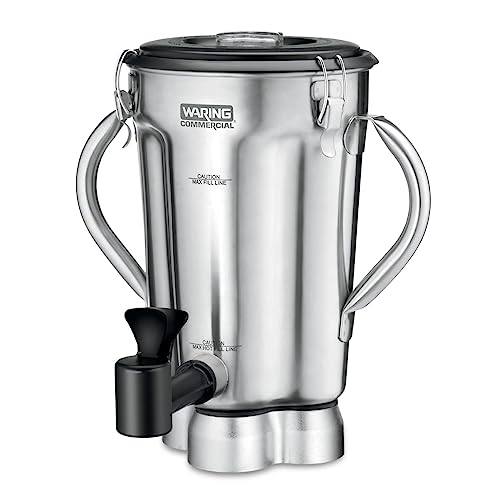 Waring 4 Speeds & Pulse / SS Spigot Container | Blade and Lid / 32 oz Blender Replacement Parts