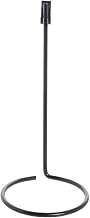 HUBERT Sign Holder with Clip Black Metal Wire 4"Dia x 8"H