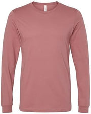 BELLA+CANVAS Unisex Jersey Long-Sleeve T-Shirt Mauve