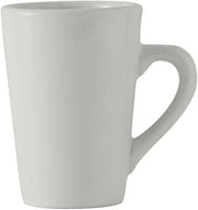 Tuxton BWM-080D 8 Oz. White Alpine Mug - 24 / CS
