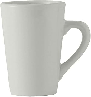 Tuxton BWM-080D 8 Oz. White Alpine Mug - 24 / CS