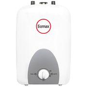 1.5-Gallon Mini Tank Electric Water Heater by Eemax – 12.50 x 11.00 x 10.00 inches, 1.5 gallons, Plastic, White, Model EMT1