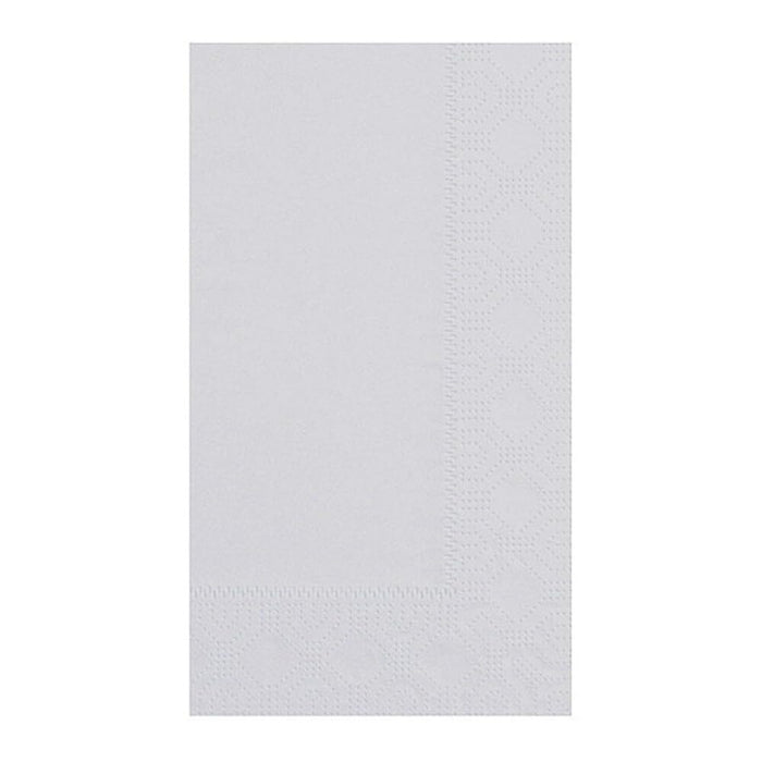 Hoffmaster 180518 Dinner Napkin, Regal Embossed, 2-Ply, 1/8 Fold, 17" Length x 15" Width, Dove Gray (8 Packs of 125)