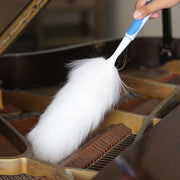 Ergonomic Overmold Lambswool Duster by Ettore – 12-Inch, Wool, White, Model 48612