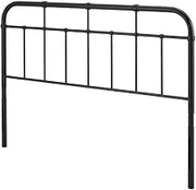 Furnifact Metal Full Headboard Sturdy Construction, Classic Design, Easy Installation, Durable Finish for Bedroom, Enhances Bed Frame, Single Piece