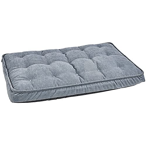 Mineral Chenille Luxury Crate Mattress M by Bowsers – 1 Count (Pack of 1), Polyester, Mineral, Model 21420