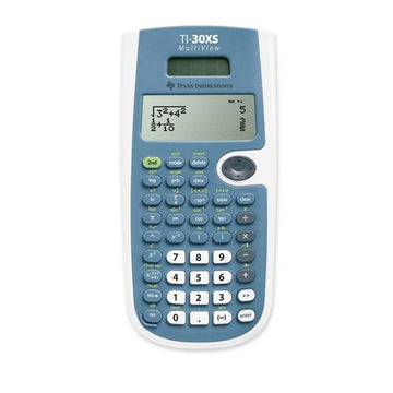 TI Multiview Scientific Calc Retail By by Texas Instruments – Small, Plastic or Metal Alloy, Silver, Model 30XSMV
