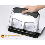 Bostitch Silver / Original version(Pack of 1) / 3-Hole Punch Hole Punches