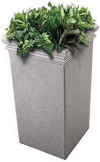 Commercial Zone StoneTec Tall Planter Box Color: Ashtone