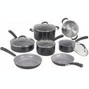Cuisinart Black and Grey / 11 Piece Set / Ceramica XT - Titanium Non-Stick Cookware Sets