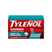 Tylenol 24 Count / Red / 24 Acetaminophen