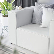 Modway White / Contemporary / Armchair Chairs