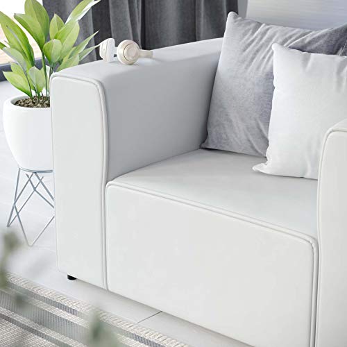 Modway White / Contemporary / Armchair Chairs