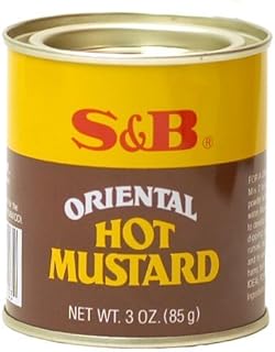 S&B Oriental Hot Mustard 3.o Oz / 85 g