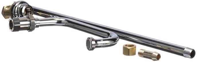 T&S Brass B-0541 Elevated Swing Nozzle, 6-Inch Nozzle, 24-3/8-Inch Height