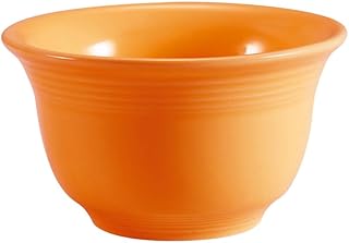 CAC China TG-4-TNG Bouillon Tangerine 7.5oz 4 1/8" Porcelain Round, Color, Set of 36