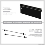 Hirsh Industries Black / Modern / One Size Mobile File Cabinets