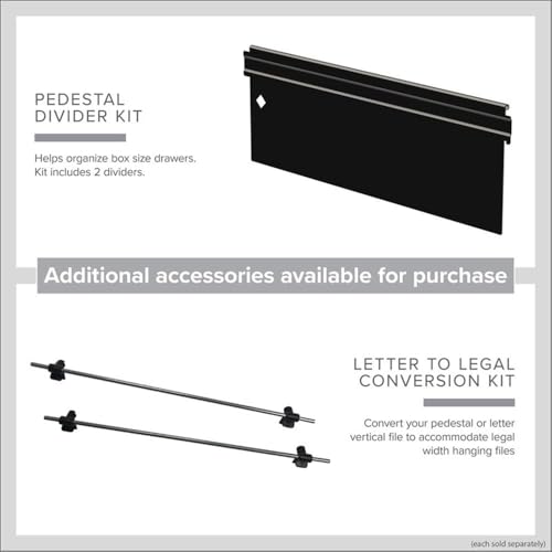 Hirsh Industries Black / Modern / One Size Mobile File Cabinets