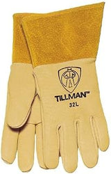 32L Top Grain Pigskin MIG Welding Gloves - LARGE by Tillman