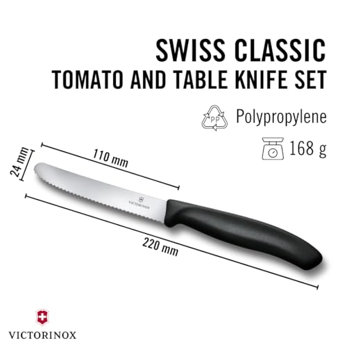 Victorinox Set of 6 / Single / Black Knife Sets
