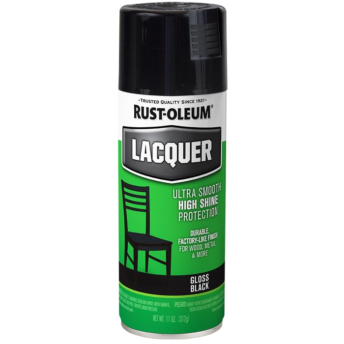 Rust-Oleum Black / 11 Ounce (Pack of 6) / Spray Paint Spray Paint