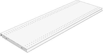 Lozier Base Deck 4' W x 13" D PLT Platinum