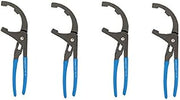 Channellock Slip-Joint Pliers 209 - Oil Filter and PVC Plier, Oil Filter Wrench Pliers - 4-Pack