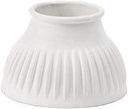 centaur Economy Heavy-Duty Ribbed Bell Boot, White, X-Large, 1 Pair