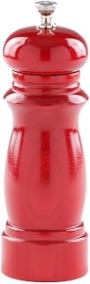 Chef Specialties 6 inch Salem Salt Mill - Candy Red - Made in USA