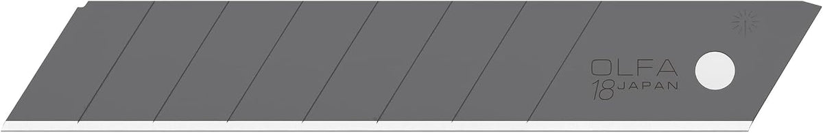 OLFA 18mm Ultra-Sharp Black Snap-Off Blades (LBB-50B) - 50 Blades