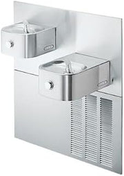 Elkay ERFPM28FK Stainless Steel Bi-Level Wall Mount Drinking Fountain