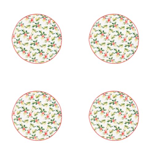 10 Strawberry Street Holly Berries / 6" / 1 Appetizer Plates