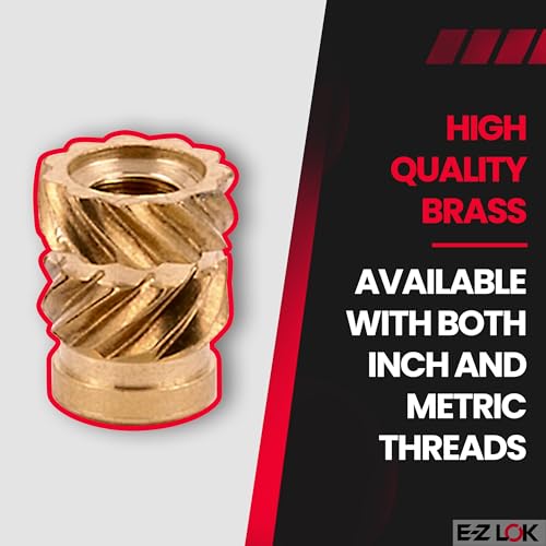 E-Z LOK 100 / One Size / Gold Nut Inserts
