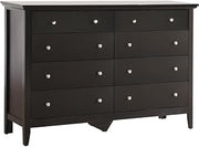 Glory Furniture Hammond 8 Drawer Dresser in Black