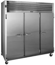 Traulsen G-Series G31302 Solid Door 3-Section Freezer