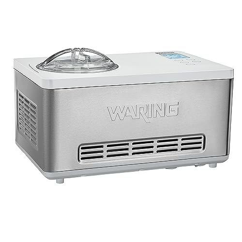Waring 2 Quart Ice Cream Maker / 2 Quart / Silver Ice Cream Machines