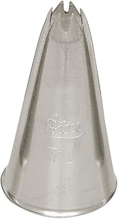 Ateco # 71 - Leaves Pastry Tip - Stainless Steel