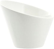 10 Strawberry Street Whittier 4.75"/5 Oz Tall Slant Bowl, Set of 6, White