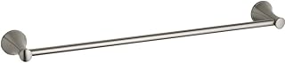 Kohler K-13431-BN Coralais 24-Inch Bathroom Towel Bar, Vibrant Brushed Nickel