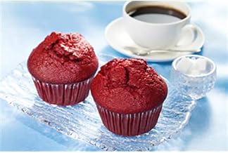 Multifoods Red Velvet Predeposited Muffin, 5.4 Ounce -- 75 per case.