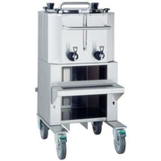 Luxus 18 Gallon Thermal Dispenser With Cart Lbd by Fetco – 18.0 gallons, Stainless Steel, Model D021
